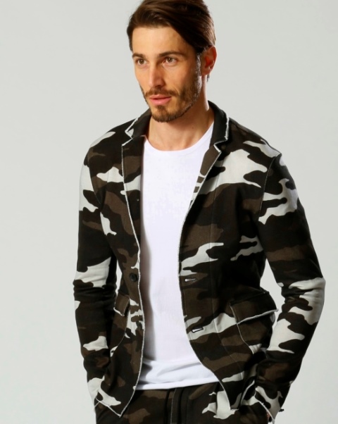 wjk ダブルジェイケイ ジャケット / shirahama JKT 3　gray camo 【18】