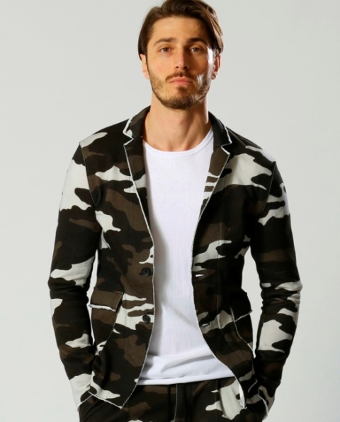 wjk ダブルジェイケイ ジャケット / shirahama JKT 3　gray camo 【18】