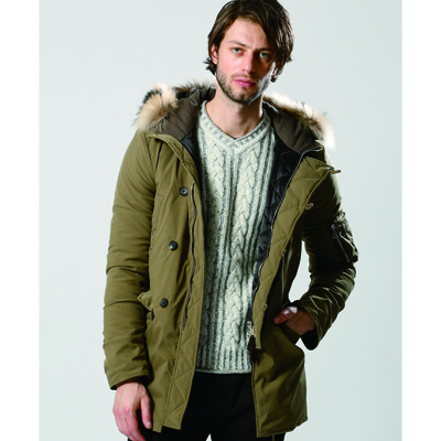 jk ダブルジェイケイ アウター / N3B(PRIMALOFT®) khaki 【66】