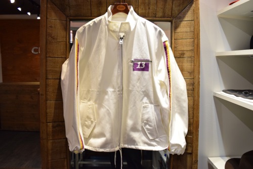 M エム アウター / drizzler jacket white