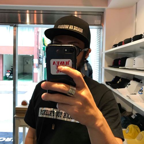 MADE IN WORLD☆&CO メイドインワールドアンドシーオー キャップ / logo mesh cap