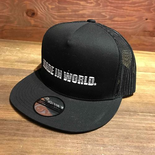 MADE IN WORLD☆&CO メイドインワールドアンドシーオー キャップ / logo mesh cap