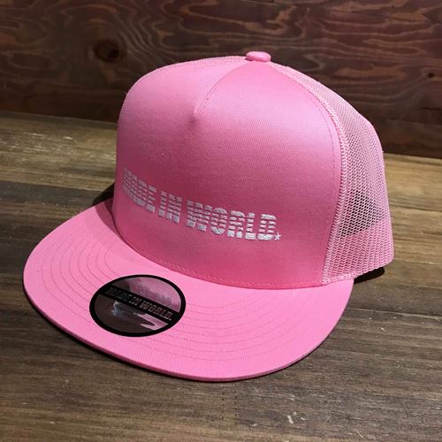 MADE IN WORLD☆&CO メイドインワールドアンドシーオー キャップ / logo mesh cap