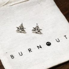 Burnout バーンアウト / クロスドアロー ピアス シルバー925