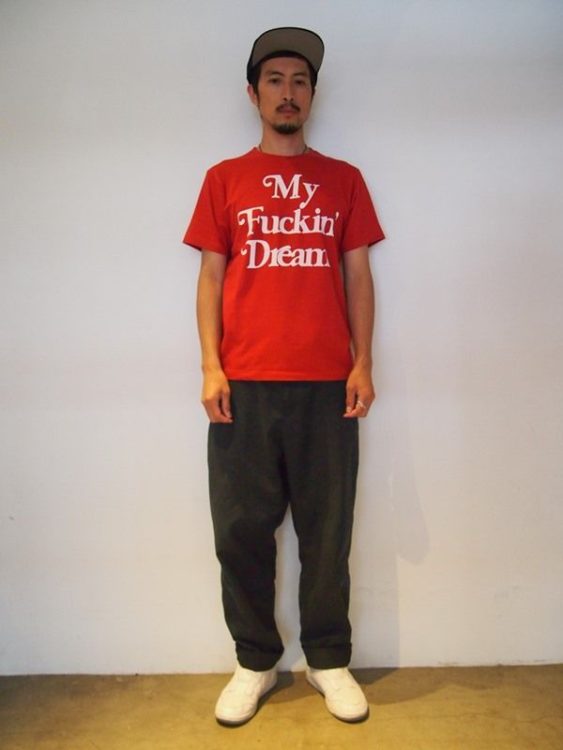 M エム Tシャツ crew neck t-shirts (My Fuckin' Dream / 18SS)