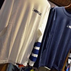Nakaji ナカジ ロンT / l/s round neck t-shirt (3lines)